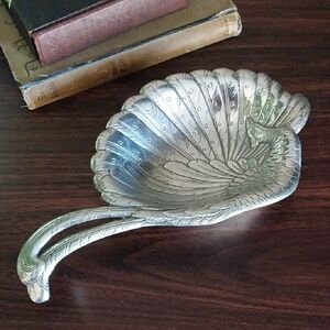 Vintage Arthur Court Peacock Candy/Nut Dish Bowl 1983 RARE